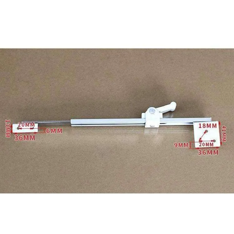 Rynx | 2pcs! Aluminum window wind support by wind support holder window pole telescopic start limit locator window accessory
