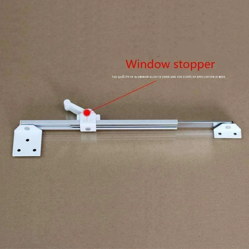 Rynx | 2pcs! Aluminum window wind support by wind support holder window pole telescopic start limit locator window accessory