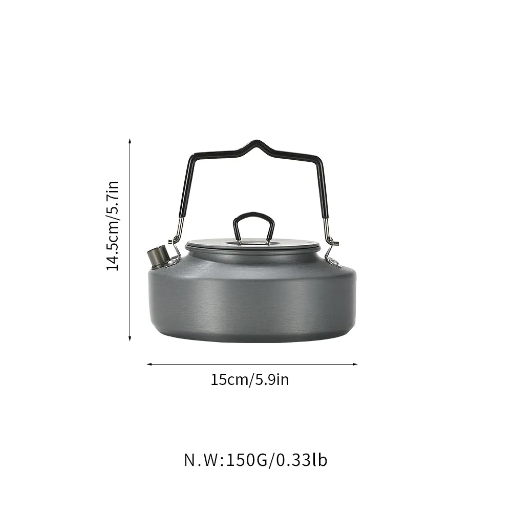 S800 Premium Anodized Femina Kettle, 0.8L, Compact 1-Person