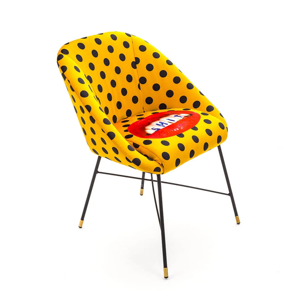Seletti Toiletpaper Padded Chair Shit