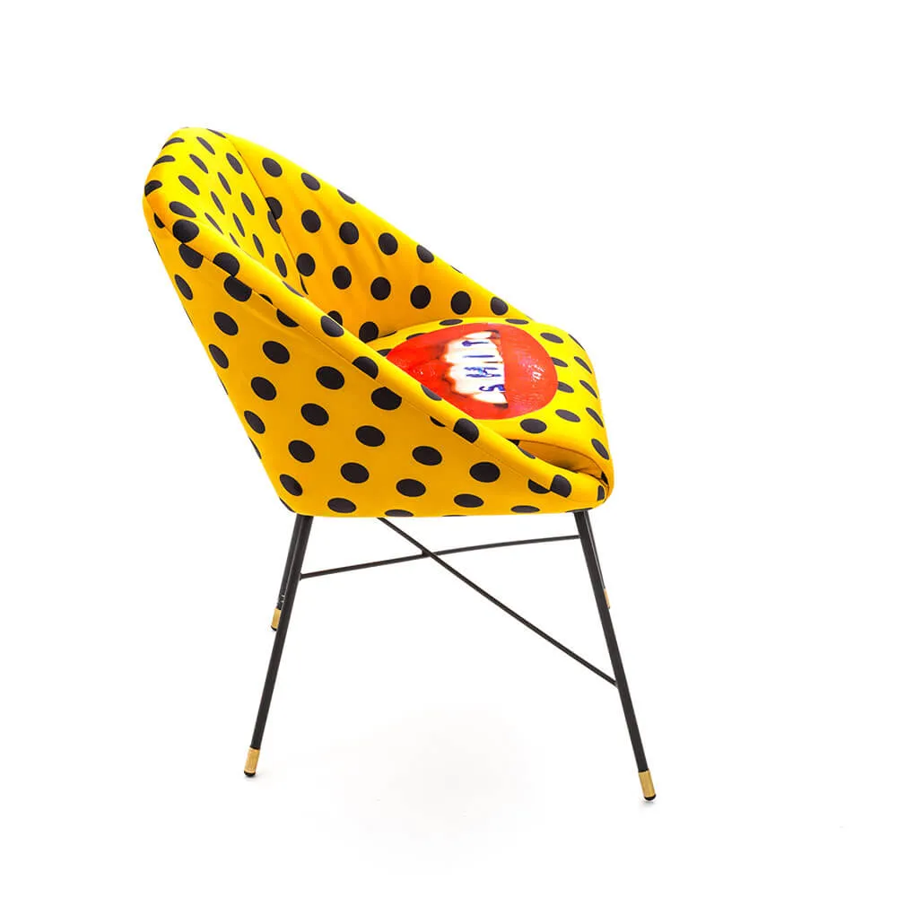Seletti Toiletpaper Padded Chair Shit