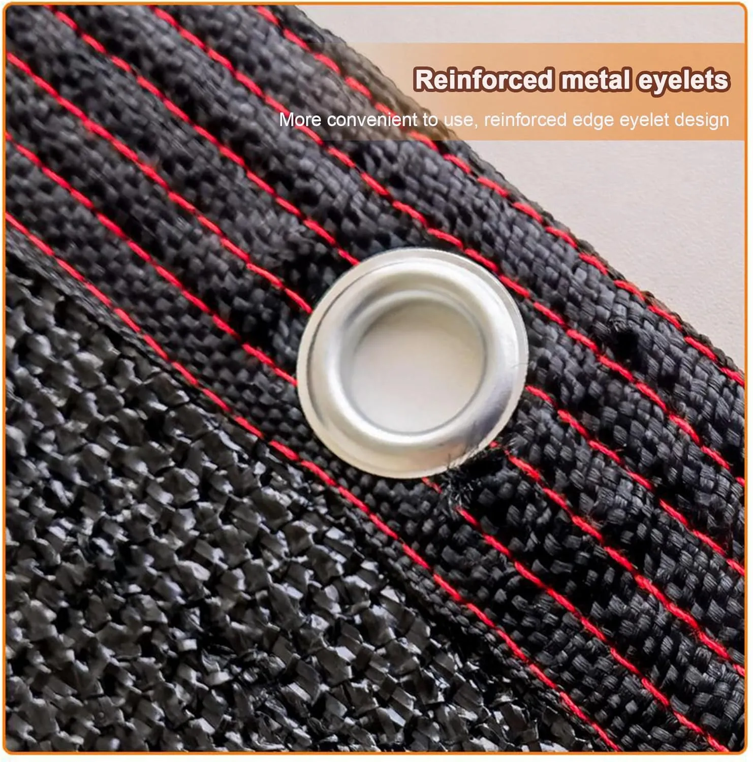 Shade Cloth for Garden, 10 * 35 FT Outdoor Shade Fabric Mesh Tarp with Grommets, UV Resistant Sun Shade Netting for Plants, Pergola Cover, Patio, Privacy Fence, Backyard, Greenhouse