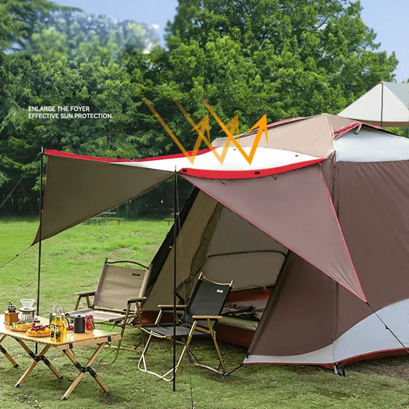 SHADEBREEZE - Glamping Tent PU 3000mm 3-6 ppl