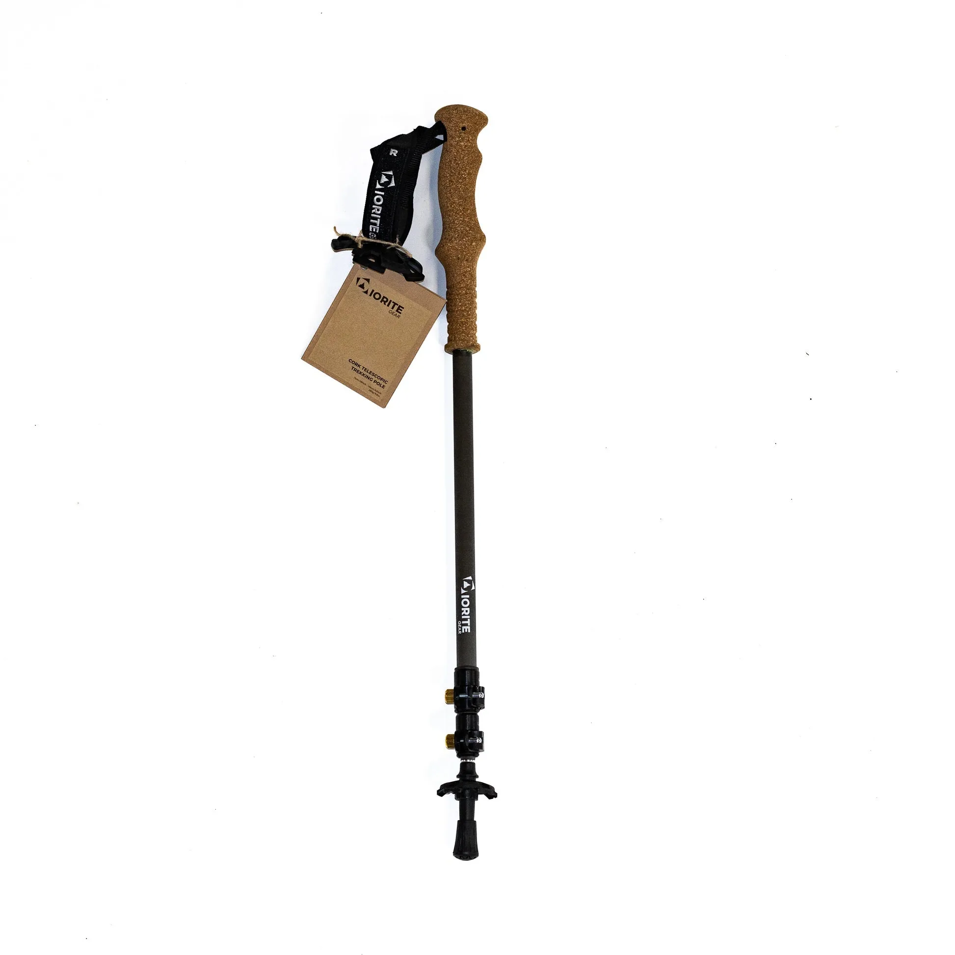 Single Diorite Carbon Fiber Trekking Pole, EVA