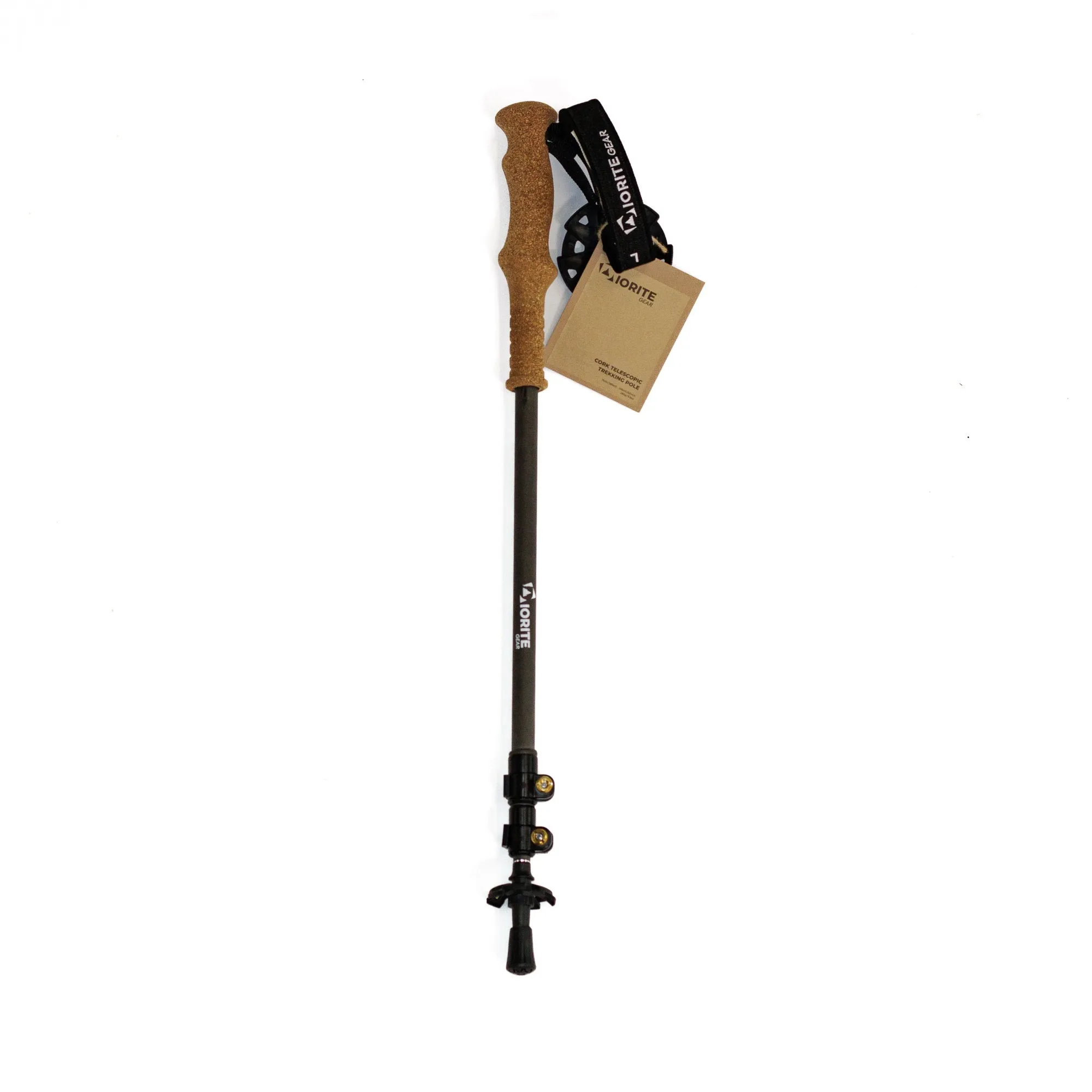 Single Diorite Carbon Fiber Trekking Pole, EVA