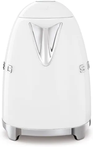 Smeg klf03whuk 50s Retro Style Kettle White 3d Logo