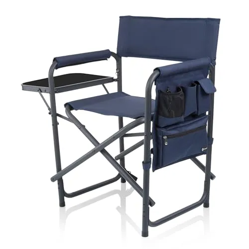 Sports Chair with Side Table,Beach Chair,Camp Chair for Adults, Camping Chair