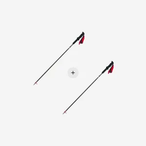 ST08 4 Node All Carbon Z Fold Trekking Pole x 2 Bundle