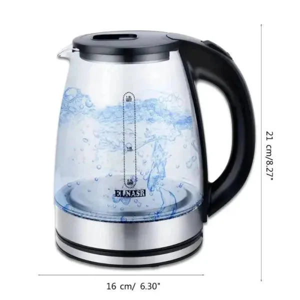 Stylish Boiling Solution Electric Kettle in Stainless Steel 1.8L
