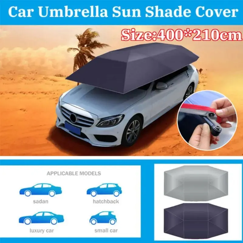 SUV Trunk Tent Rainproof Car Rear Awning Camping Picnic Sunshade Shelter Trailer Rooftop Outdoor Waterproof L9BC