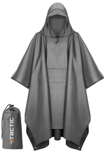 TACTEC Hooded Rain Poncho