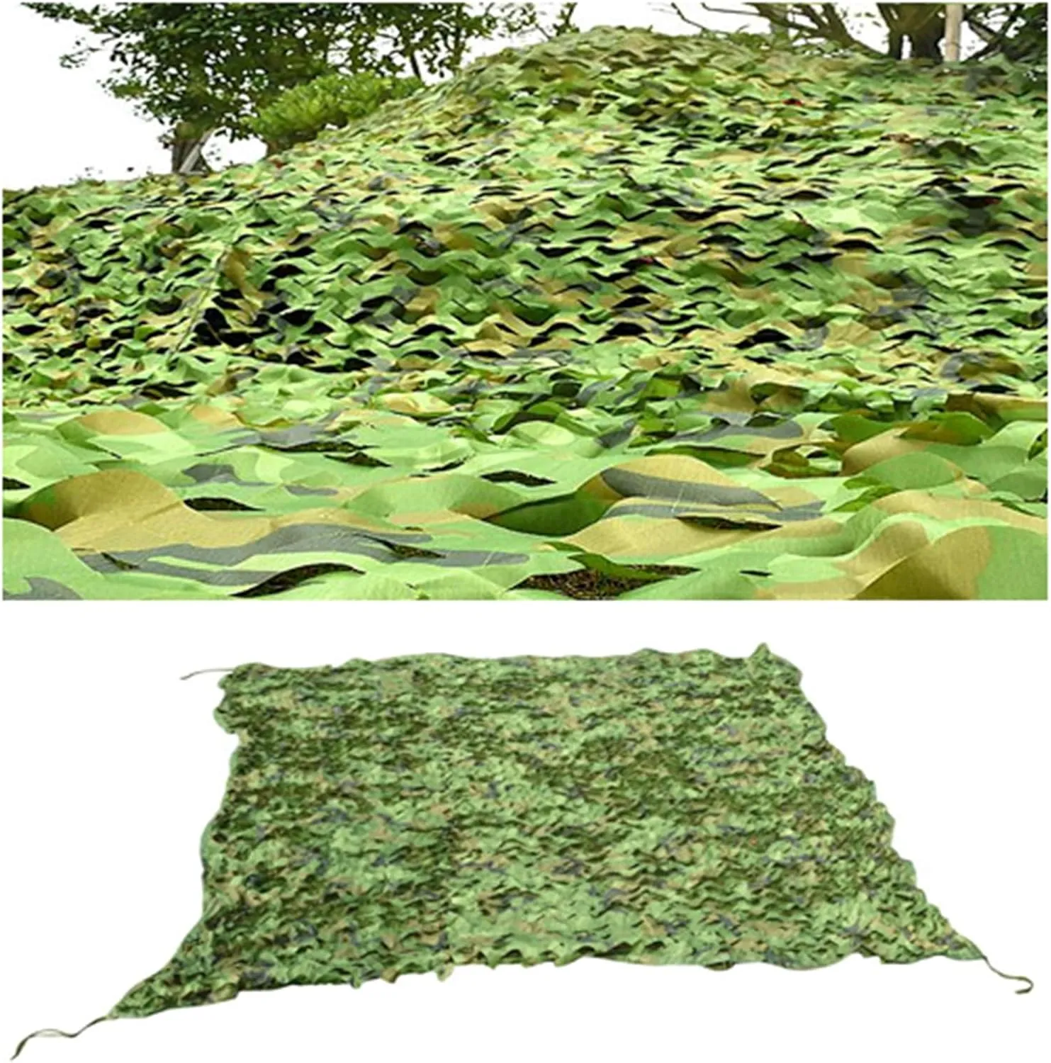 Tarp Mesh Net,Camouflage Net,Army Military Camo Net Car Covering Tent Hunting Blinds Netting Optional Size 2X3m 2X4m 2X6m 3X3m 3X4m 4X6m 5X8m 8X10m 9X9m 10X10m,2 * 6m(6.56 * 19.69ft)