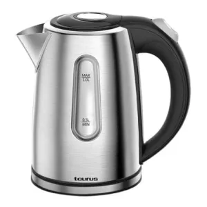 Taurus Kettle 360 Degree Cordless Stainless Steel Brushed 1L 1500W Selene 958561
