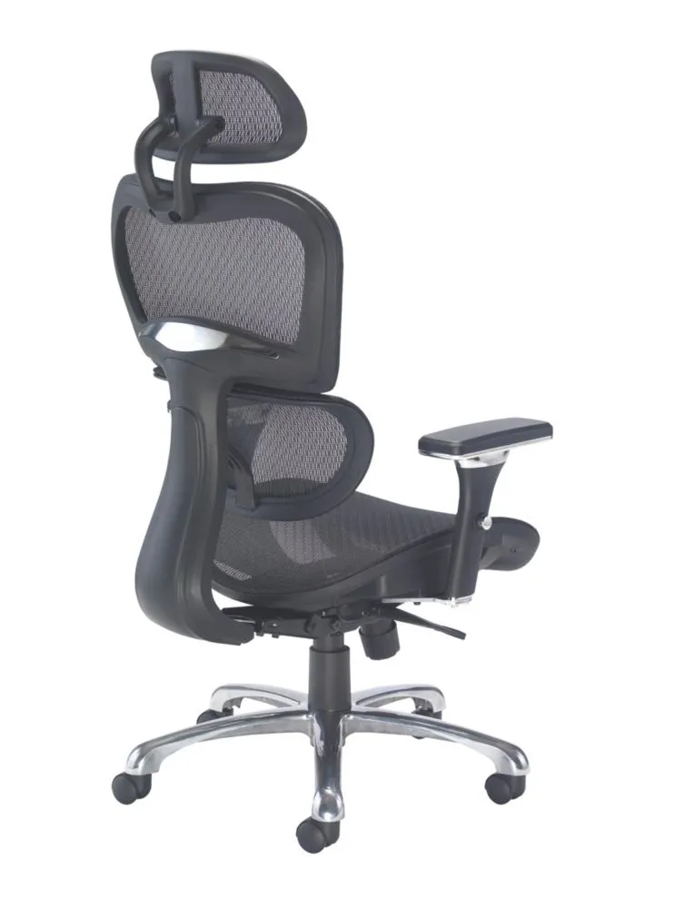 TC Group Chachi High Back Ergonomic Operator Chair Black