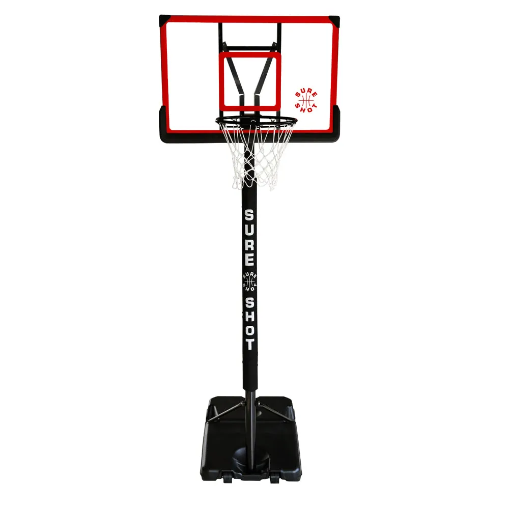 Telescopic Portable Unit with Acrylic Backboard & Pole Padding
