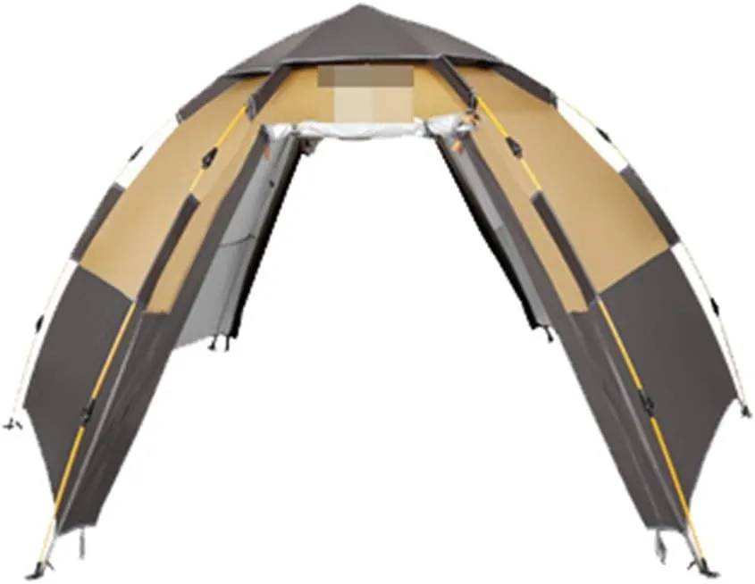 Tent Outdoor 3-4 People Automatic Anti-Storm rain 2 Double Thick Rainproof Camping Outdoor Camping Household Tent pop-up Large Cabin Beach Tent Quick Installation wate Hopeful, Flagship, Blue