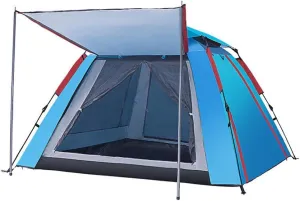 Tent Outdoor Outdoor 3-4 People Tent Automatic one Room one Hall Tent Family Camping Tent Increase Thickening rain Camping Tent,Outdoor Adventure, Seaside Vacation, Desert Travel, Park le
