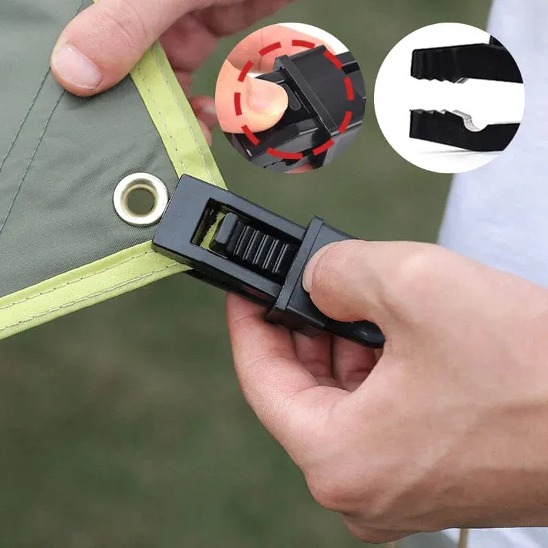 TentGrip™ - Adjustable Heavy Duty Lock Grip for Tarp & Shade Cloth (10pcs)