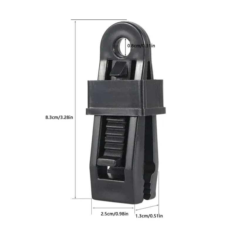 TentGrip™ - Adjustable Heavy Duty Lock Grip for Tarp & Shade Cloth (10pcs)