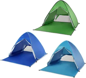 Tents Automatic Tent UV Protection Outdoor Camping Tent Instant Pop Up Beach Tent Lightweight Sun Shelter Tents Cabana Awning