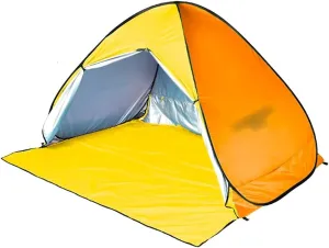 Tents Dome Frame Pop-Up Automatic Fishing Sunshade Rain Speed Open Portable Folding Outdoor Beach Seaside Sunscreen Speed Open
