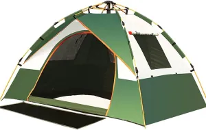 Tents Instant Pop up Family Camping for 2-3 3-4Persons, Quick Set up for Camping, Hiking, Fishing