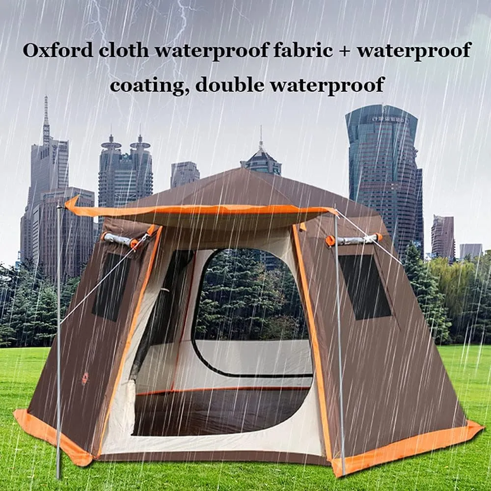 Tents Pop Up 2-4 5-8 Man Person Camping Waterproof Instant Automatic Easy Set Up Dome Holiday