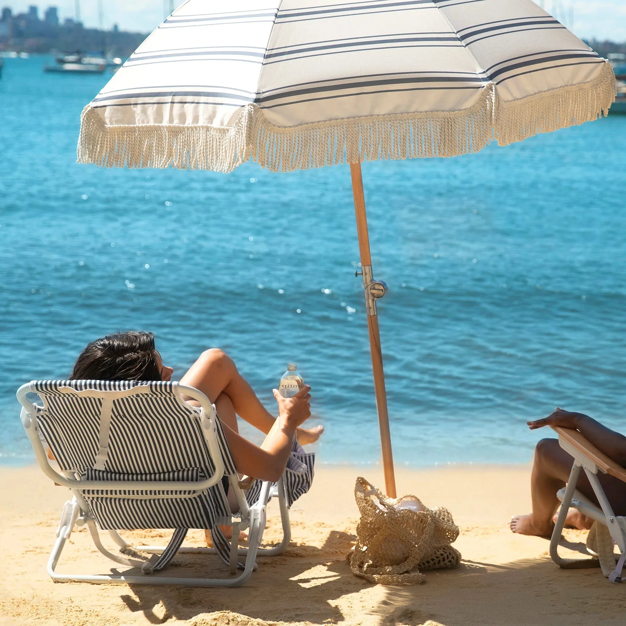 The Resort Luxe Beach Chair | Coastal Blue