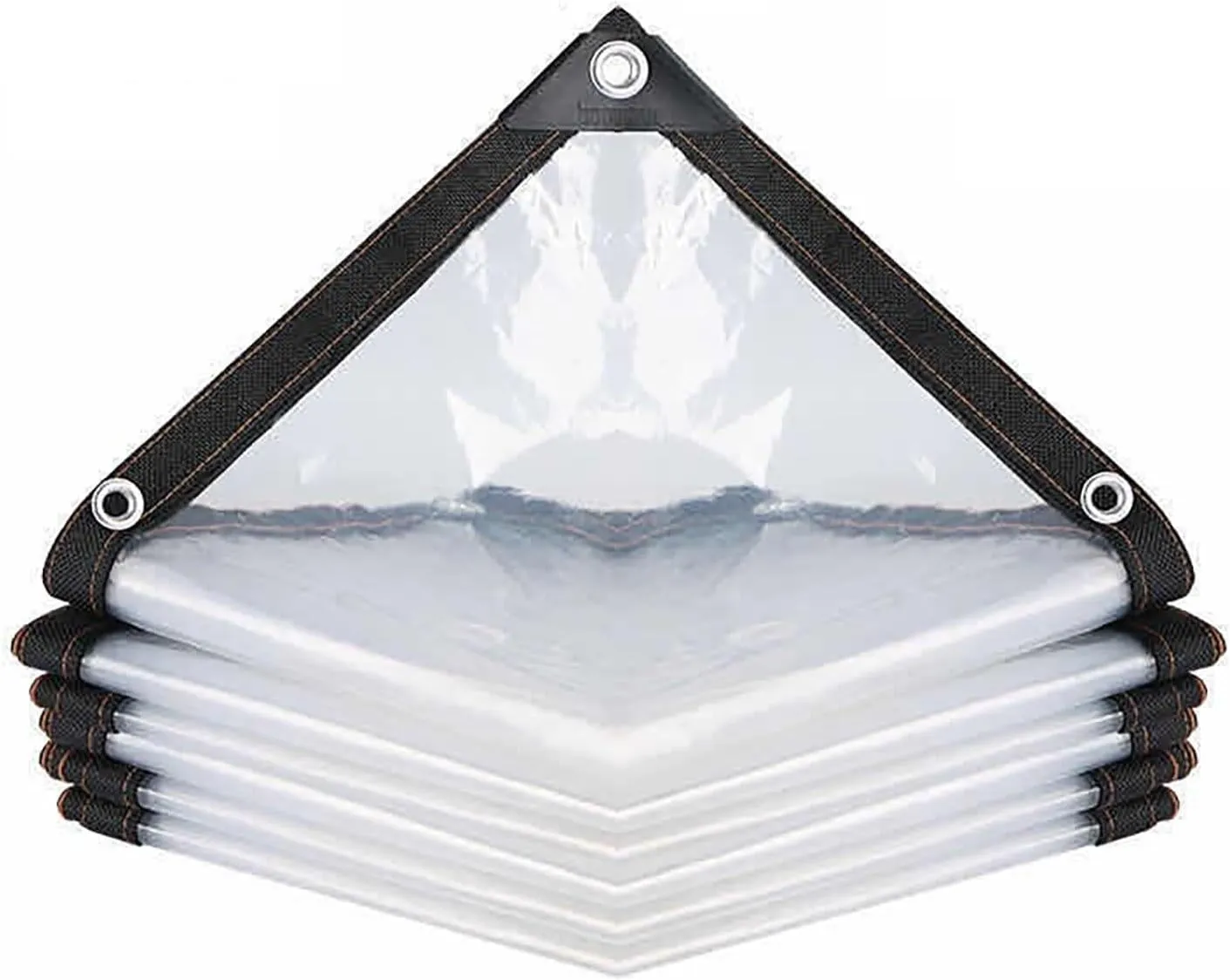 Thickened Tear Resistant Clear Greenhouse Heavy Duty Tarp,10 * 10ft 7 * 10ft 7 * 16ft Clear-Waterproof-Tarps-Outdoor,Plastic Tarpaulins(10x10 ft(3x3m))