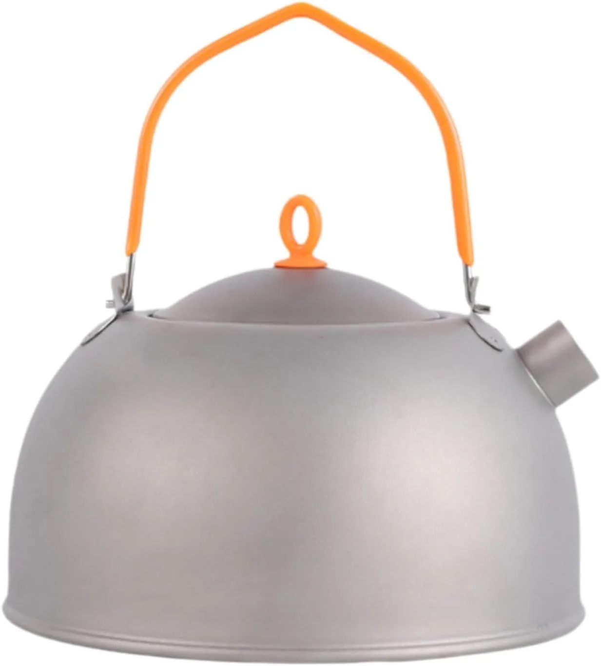 Titanium Kettle Camping Kettle Lightweight Tableware for Boiling Water Water Kettle Coffee Tea Pot for Travel Outdoor Fishing