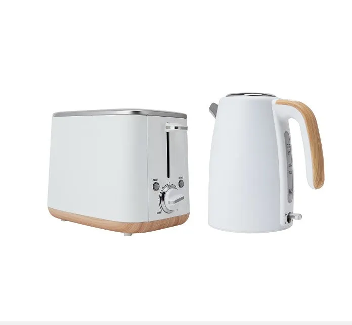 Toaster and Kettle Breakfast Set 1.7L Kettle   2 Slice Toaster