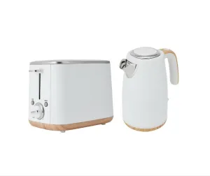 Toaster and Kettle Breakfast Set 1.7L Kettle   2 Slice Toaster
