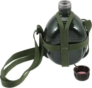 Toyvian Water Bottle Outdoor Canteen for Camping Hiking and Travel Leak Compact Design for Adventures and Emergency Preparedness