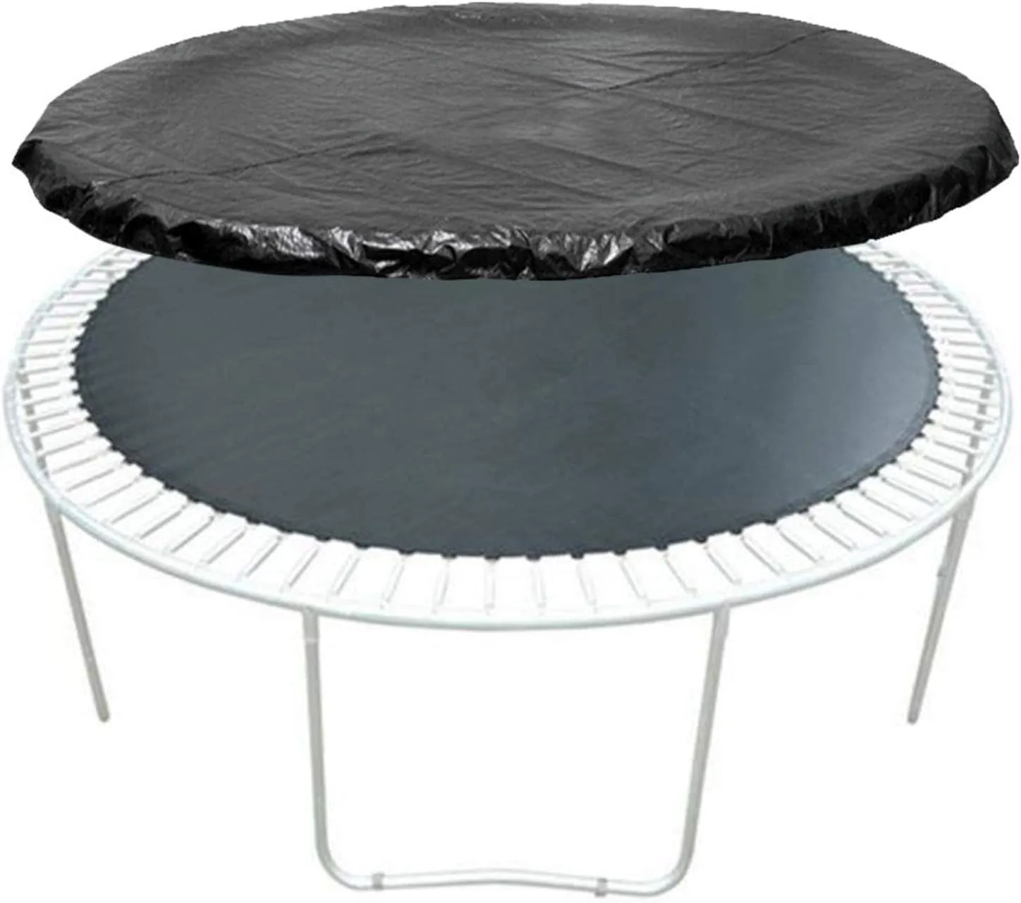 Trampolines Weather Cover Trampoline Rain Cover Garden Trampoline Tarp for Outdoor Round Trampolines (Size : 12FT), 2345-LNN