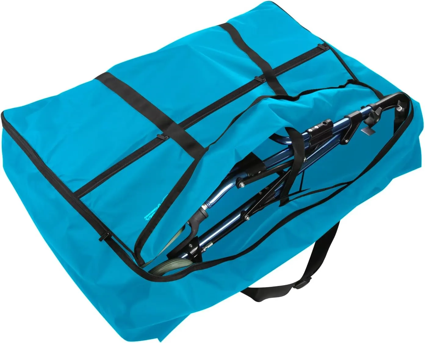 Travel Bag for Massage Bed - Massage Bed Storage Bag - for Travel Bag Folding Walkers Compact Wheelchair Bag Folding Bike Bag Walker Bag Portable (SkyBlue)