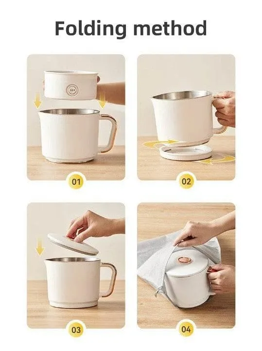 Travel-Friendly Foldable Kettle - Perfect Outdoor Gear