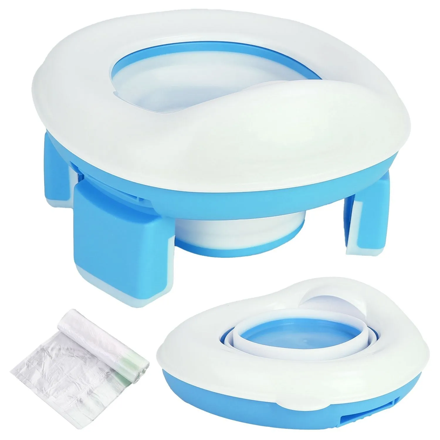 Travel Potty Chair with Potty Lines