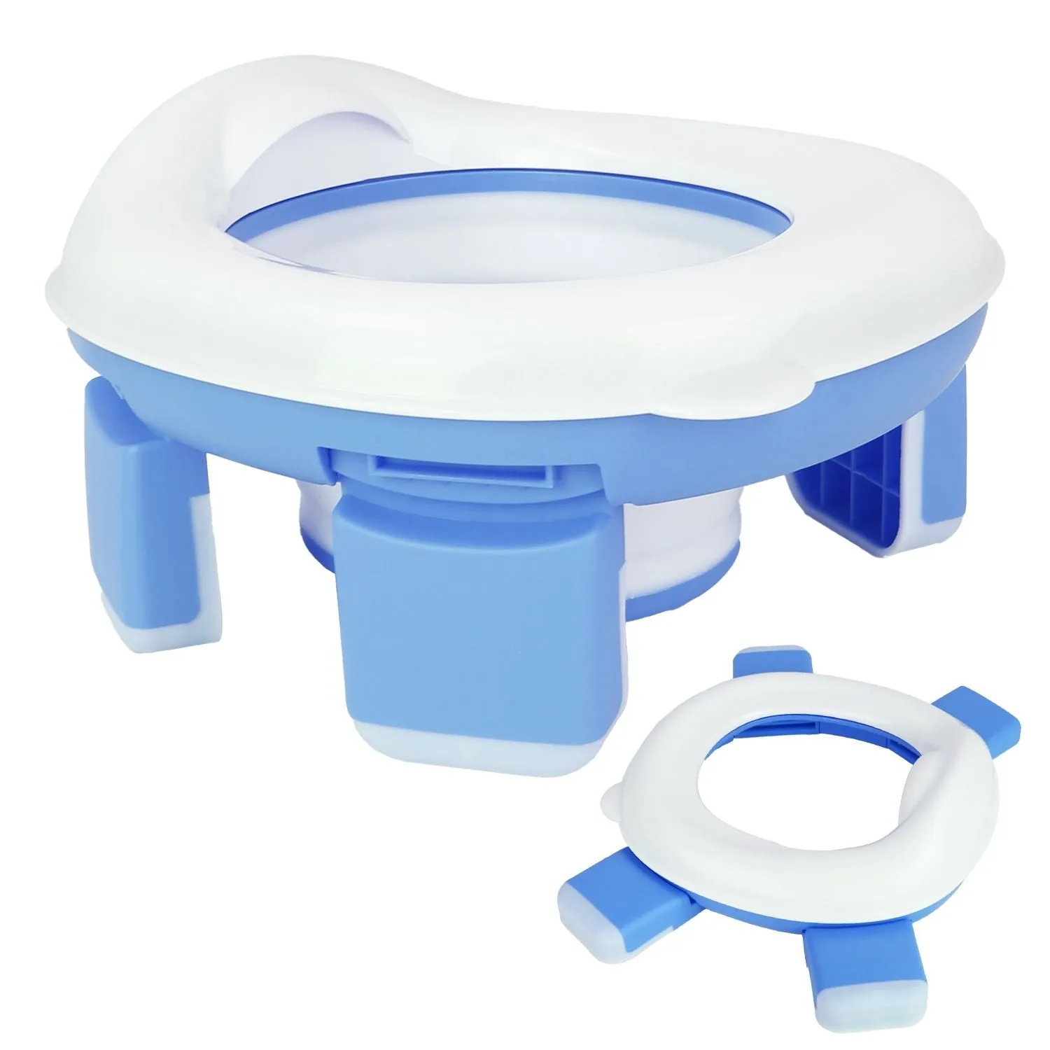 Travel Potty Chair with Potty Lines