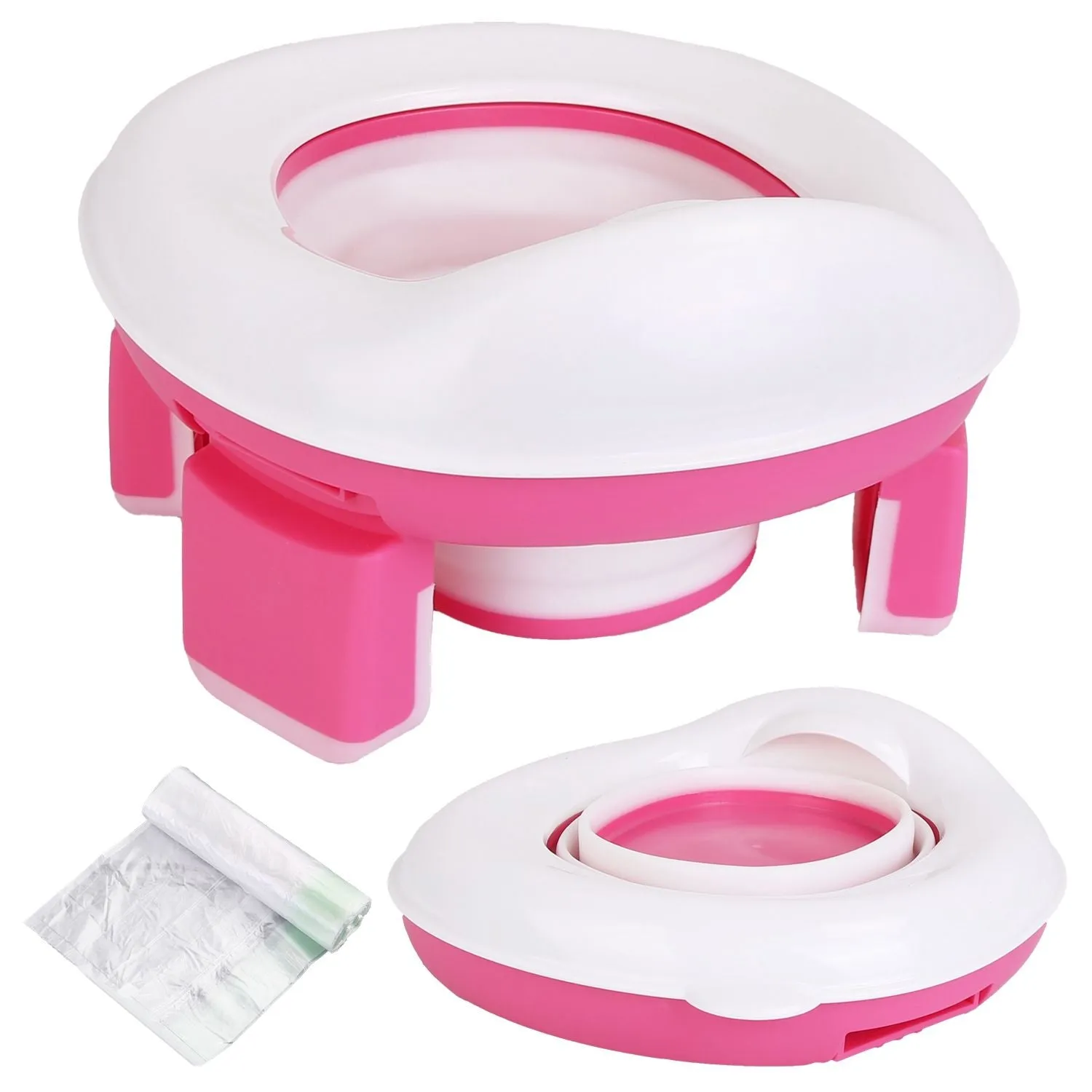 Travel Potty Chair with Potty Lines