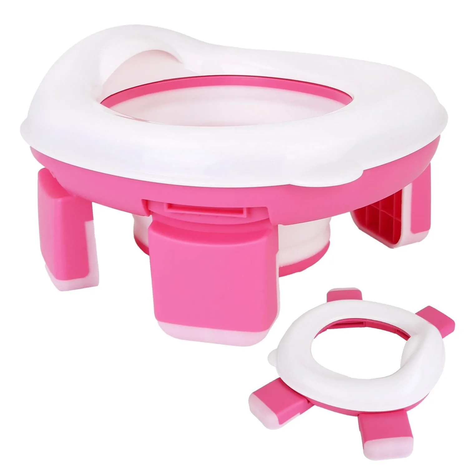 Travel Potty Chair with Potty Lines