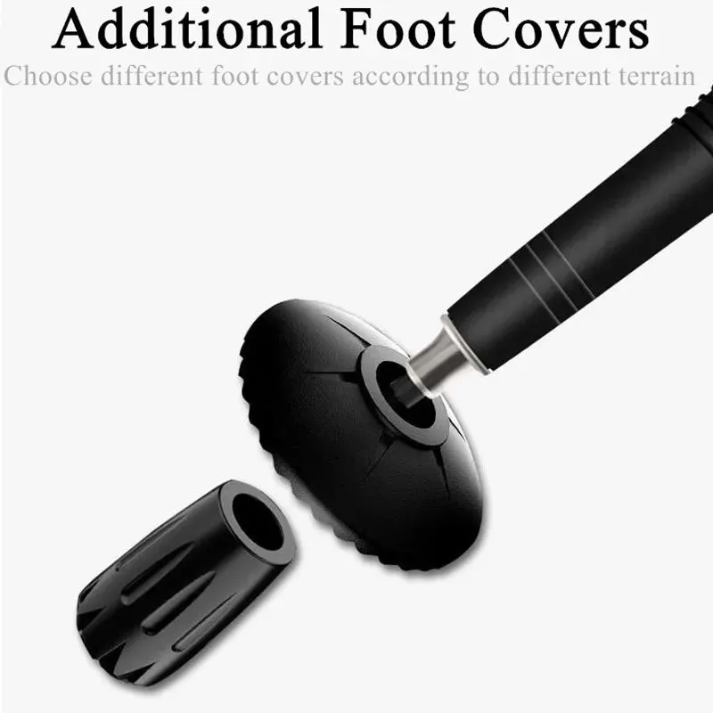 Ultralight Adjustable Non-slip Nordic Walking Sticks: Telescopic Hiking Canes for Adults
