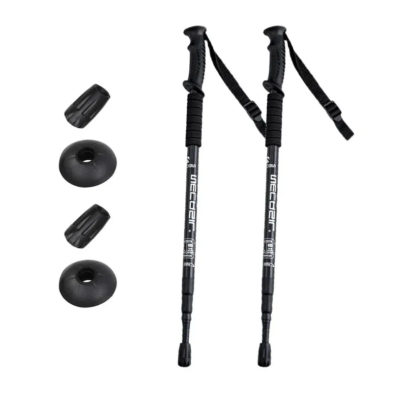 Ultralight Adjustable Non-slip Nordic Walking Sticks: Telescopic Hiking Canes for Adults