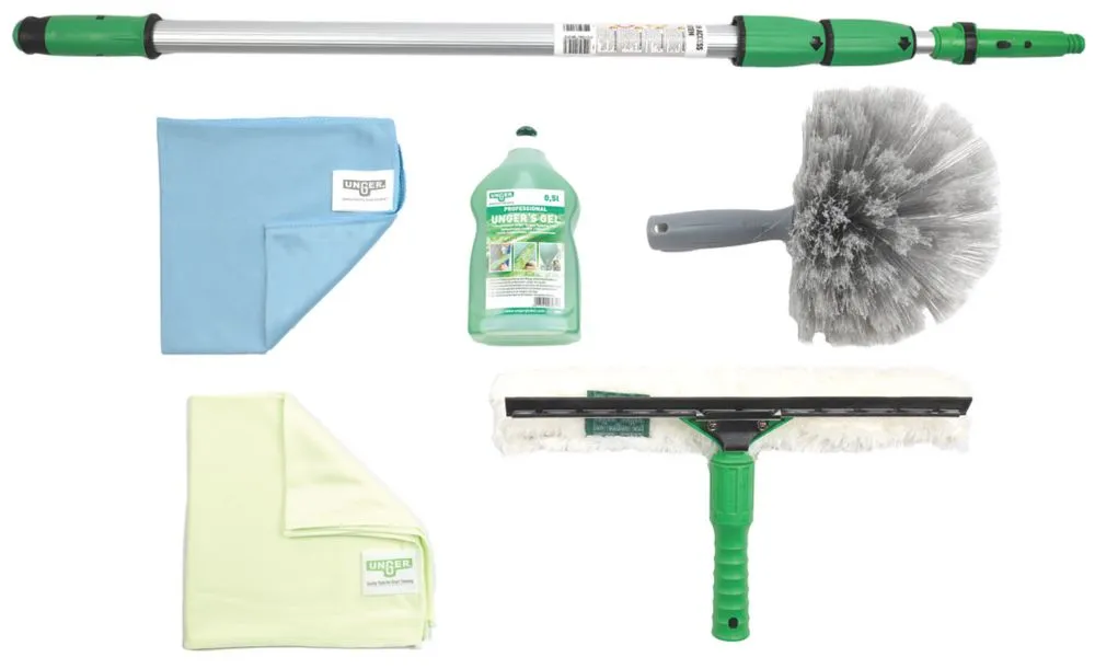 Unger  Conservatory Cleaning Kit 6 Pieces