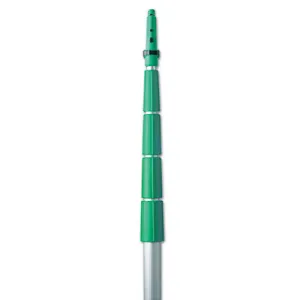 Unger® Teleplus Modular Telescopic Extension Pole System, 6 Ft To 30 Ft, Silver