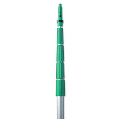 Unger® Teleplus Modular Telescopic Extension Pole System, 6 Ft To 30 Ft, Silver