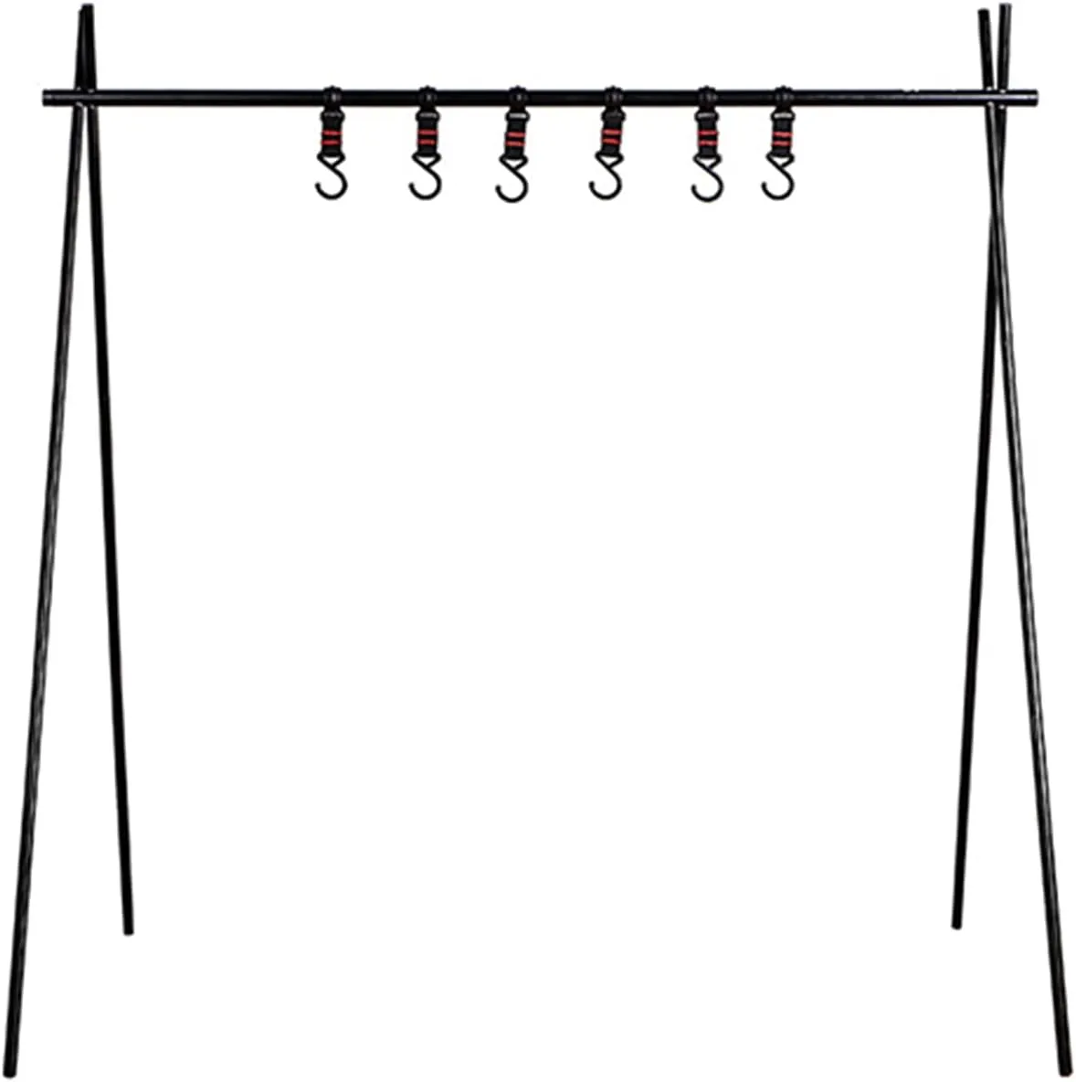 UNISTRENGH Camping Hanging Rack Multifunction Triangle Storage Rack Portable Outdoor Picnic Rack