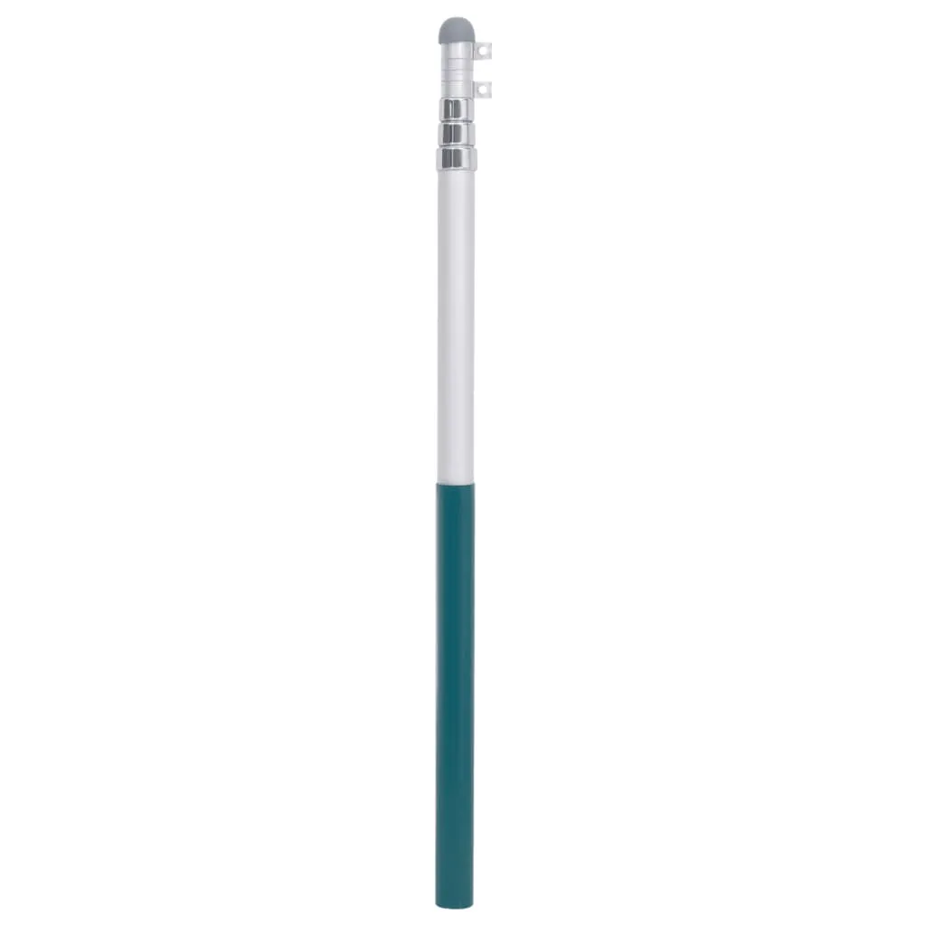 US Flag and Pole Aluminum 13.1'