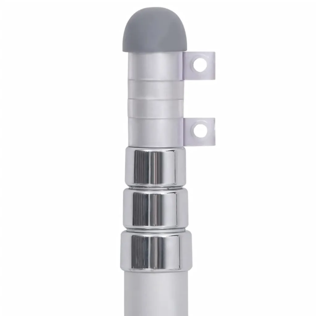 US Flag and Pole Aluminum 13.1'
