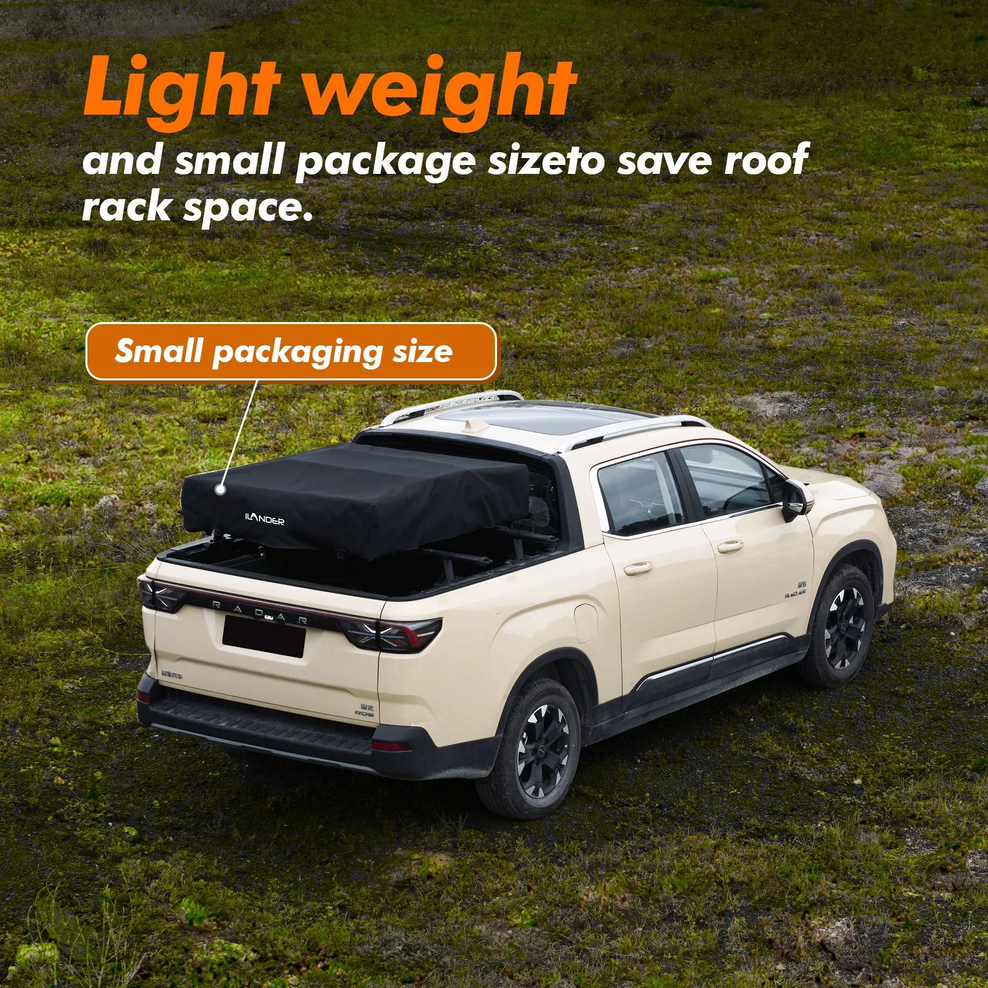 Van SUV Roof Top level Buy-one-get-one-free Roof Camping Fold 120cm, Truck Overland ILANDER Tent Entry Tent VIP sale Waterproof,Windproof for Car Aluminium Cruiser Sedan Out Lite Style ,Sturdy