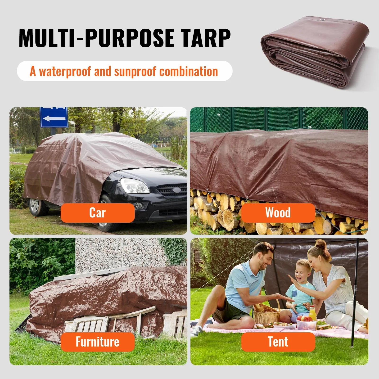 Water and Tearproof Tarp